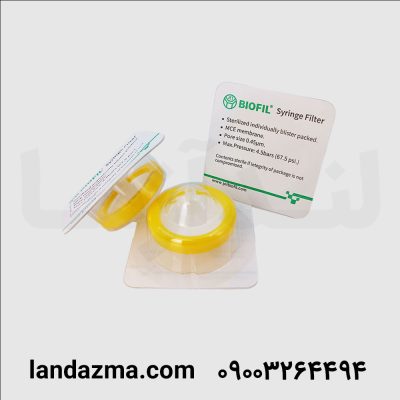 فیلتر سرسرنگی µ 0/45 از جنس MCE با قطر 30mm