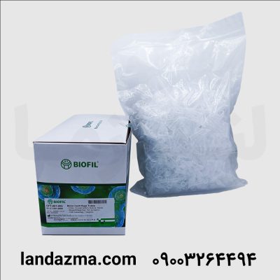 میکروتیوب 0/5 مدرج استریل Dnase/Rnase Free (1000عددی)