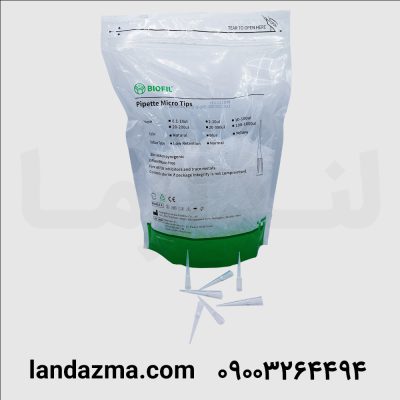 سر سمپلر λ10 - 100 استریل فیلتردار زرد 1000عددی DNAse/RNAse Free