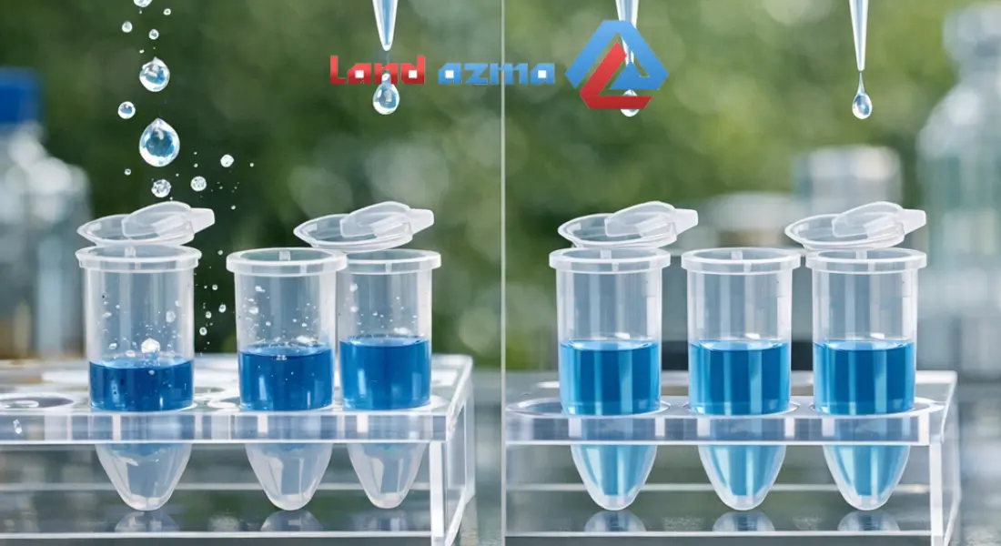 تاثیر طراحی نوک سرسمپلر بر دقت خروج مایع